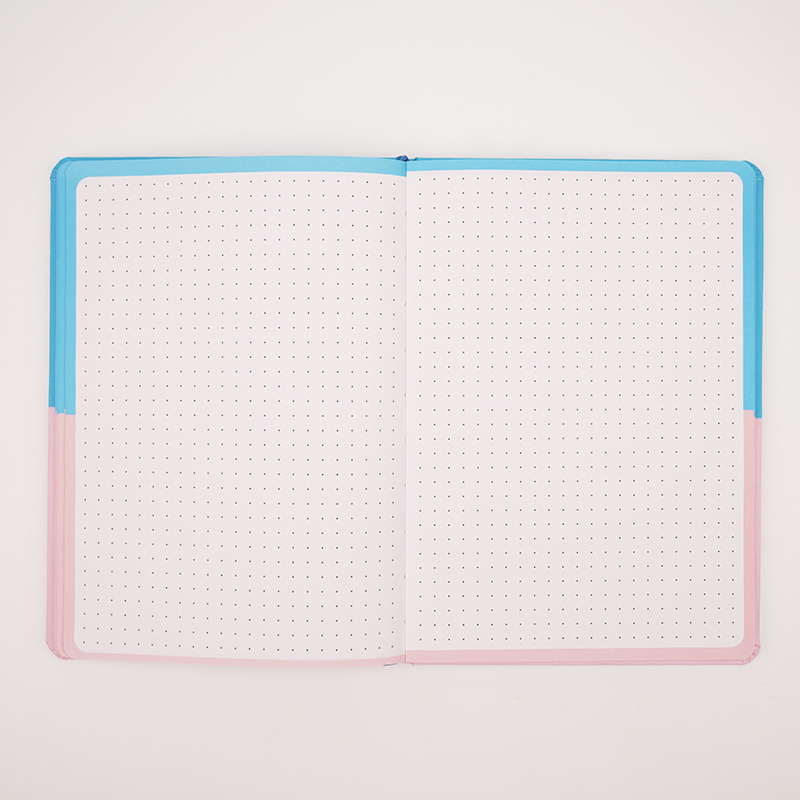 two-color design notebook