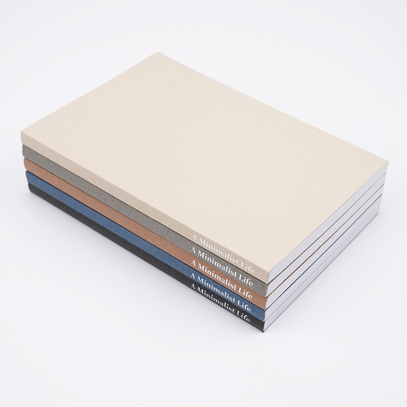 A5 business style case binding notebook