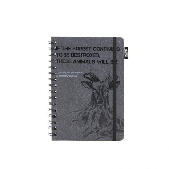 A5 bonded leather notebook