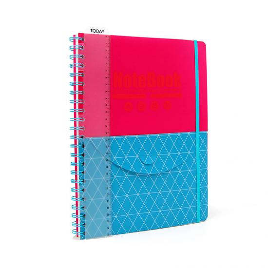 A4 5 subject pp notebook