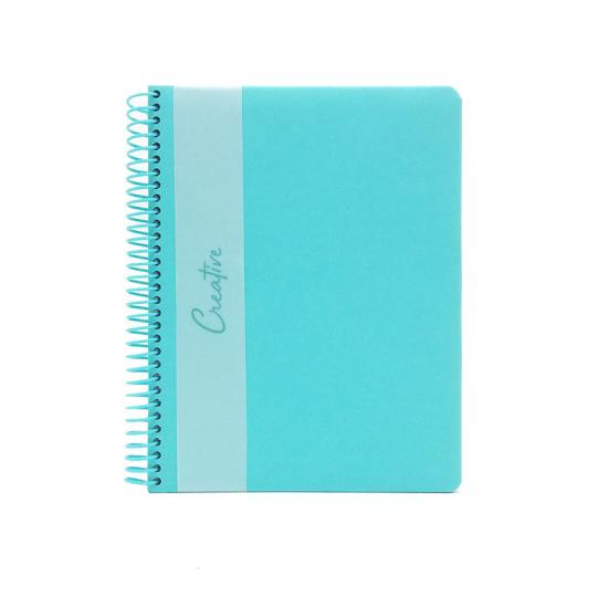 Fresh color soft touch thermo PUnotebook