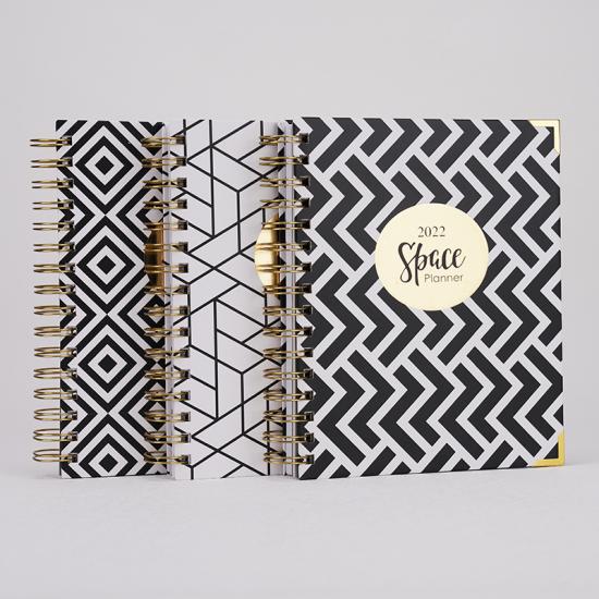 White paper notebook