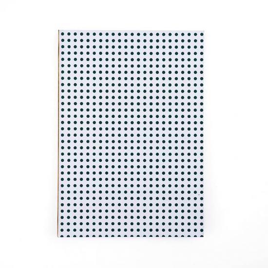 White paper notebook