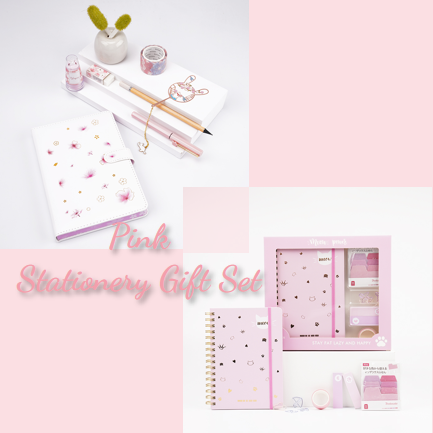 Pink Stationery Gift Set